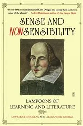 Book cover of Sense and Nonsensibility by Lawrence Douglas