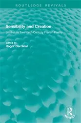 Book cover of Sensibility and Creation by Roger Cardinal
