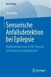 Book cover of Sensorische Anfallsdetektion bei Epilepsie by Jens Riede