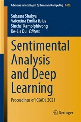 Book cover of Sentimental Analysis and Deep Learning by Subarna Shakya