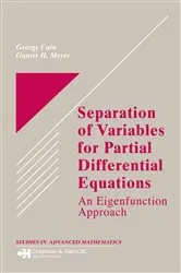 Book cover of Separation of Variables for Partial Differential Equations by George Cain