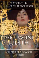 Book cover of Septuagint - Judith by Scriptural Research Institute