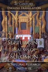 Book cover of Septuagint - Psalms of Solomon by Scriptural Research Institute