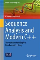 Book cover of Sequence Analysis and Modern C++ by Hannes Hauswedell