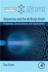 Book cover of Sequences and the de Bruijn Graph by Tuvi Etzion