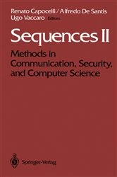 Book cover of Sequences II by Renato Capocelli