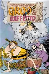 Book cover of Sergio Aragones' Groo and Rufferto by Unknown