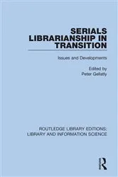 Book cover of Serials Librarianship in Transition by Unknown