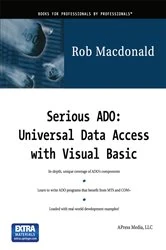 Book cover of Serious ADO by Rob MacDonald