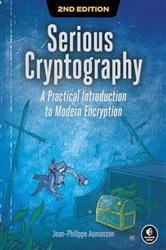 Book cover of Serious Cryptography, 2nd Edition by Jean-Philippe Aumasson