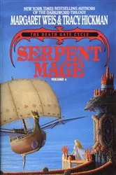 Book cover of Serpent Mage by Margaret Weis