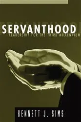 Book cover of Servanthood by Bennett J. Sims