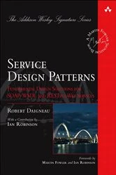 Book cover of Service Design Patterns by Robert Daigneau