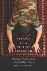 Book cover of Service in a Time of Suspicion by Michelle Sandhoff