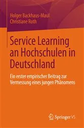 Book cover of Service Learning an Hochschulen in Deutschland by Holger Backhaus-Maul
