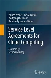 Book cover of Service Level Agreements for Cloud Computing by Philipp Wieder