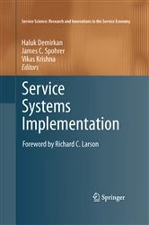 Book cover of Service Systems Implementation by Haluk Demirkan