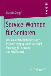 Book cover of Service-Wohnen für Senioren by Claudia Kempf