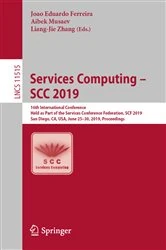Book cover of Services Computing – SCC 2019 by Joao Eduardo Ferreira
