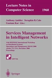 Book cover of Services Management in Intelligent Networks by Anthony Ambler