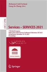 Book cover of Services – SERVICES 2021 by Mohamed Adel Serhani