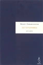 Book cover of Set Epigràmes by Benet Casablancas