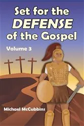 Book cover of Set for the Defense of the Gospel by Michael McCubbins