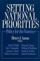 Book cover of Setting National Priorities by Henry Aaron