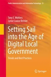 Book cover of Setting Sail into the Age of Digital Local Government by Unknown