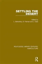 Book cover of Settling the Desert by L. Berkofsky