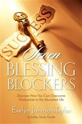 Book cover of Seven Blessing Blockers by Evelyn Johnson Taylor