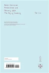 Book cover of Seven Controlled Vocabularies and Obituary 2004. The Joy of Cooking by Tan Lin
