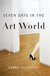 Book cover of Seven Days in the Art World by Sarah Thornton