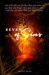 Book cover of Seven of Sins by Jezza Deep