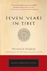 Book cover of Seven Years in Tibet by Heinrich Harrer