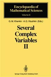 Book cover of Several Complex Variables II by Unknown