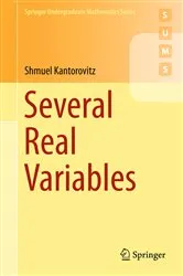 Book cover of Several Real Variables by Shmuel Kantorovitz