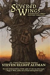 Book cover of Severed Wings by Steven-Elliot Altman