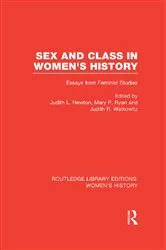 Book cover of Sex and Class in Women's History by Judith L. Newton