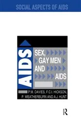 Book cover of Sex, Gay Men and AIDS by Peter Davies