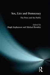 Book cover of Sex, Lies and Democracy by Hugh Stephenson