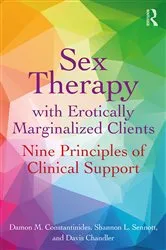 Book cover of Sex Therapy with Erotically Marginalized Clients by Damon Constantinides