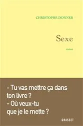 Book cover of Sexe by Christophe Donner