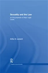 Book cover of Sexuality and the Law by Arthur S. Leonard