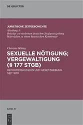 Book cover of Sexuelle Nötigung; Vergewaltigung (§ 177 StGB) by Unknown