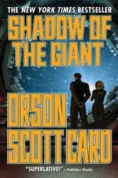 Book cover of Shadow of the Giant by Orson Scott Card