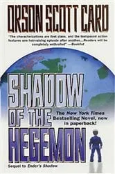 Book cover of Shadow of the Hegemon by Orson Scott Card