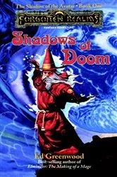 Book cover of Shadows of Doom by Ed Greenwood