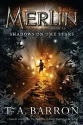 Book cover of Shadows on the Stars by T. A. Barron