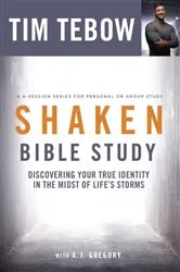 Book cover of Shaken Bible Study by Tim Tebow